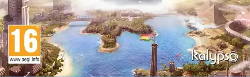 Tropico 6, the PEGI square on its front