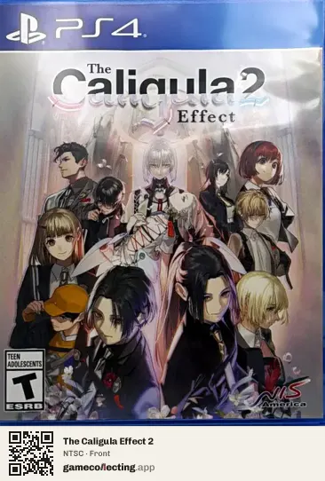 The Caligula Effect 2 PlayStation 4, NTSC box front