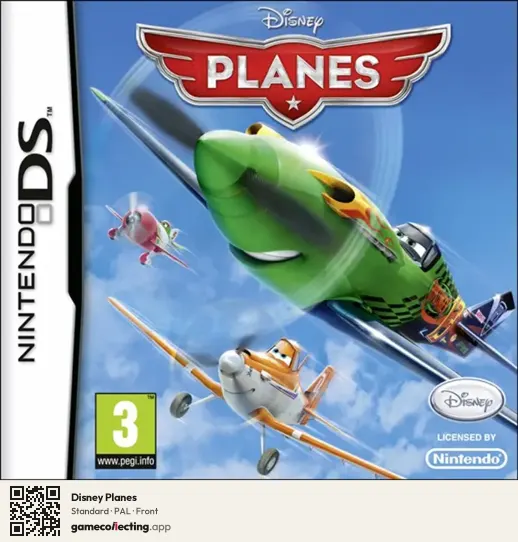 Disney Planes Nintendo DS, PAL box front