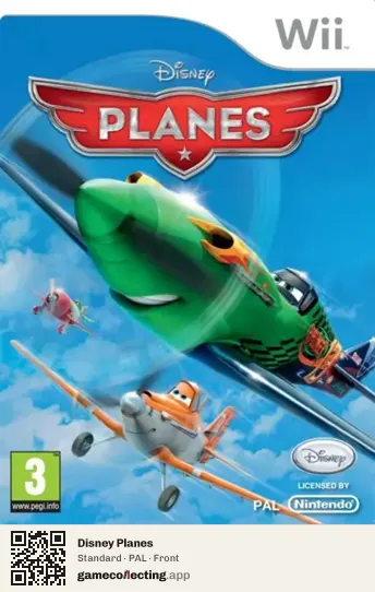 Disney Planes Nintendo Wii, PAL box front