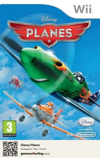 Disney Planes Nintendo Wii, PAL box front