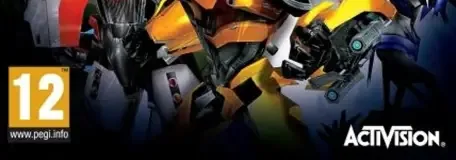 Transformers Prime: The Game, the PEGI square on its front