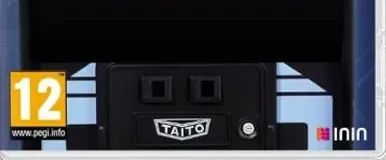 Taito Milestones, the PEGI square on its front