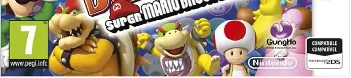 Puzzle & Dragons Z + Puzzle & Dragons: Super Mario Bros. Edition, the PEGI square on its front