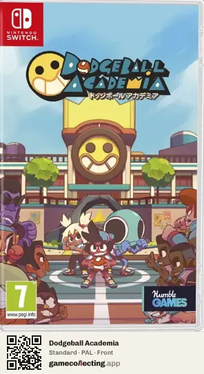 Dodgeball Academia Nintendo Switch, PAL box front