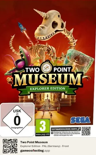 Two Point Museum Nintendo Switch 2, Germany box front