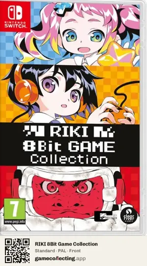 RIKI 8Bit Game Collection Nintendo Switch, PAL box front