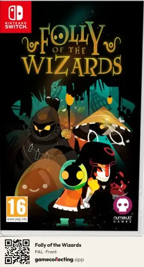 Folly of the Wizards Nintendo Switch, PAL box front