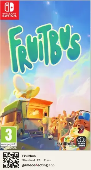 Fruitbus Nintendo Switch, PAL box front