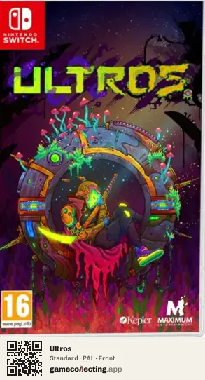 Ultros Nintendo Switch, PAL box front