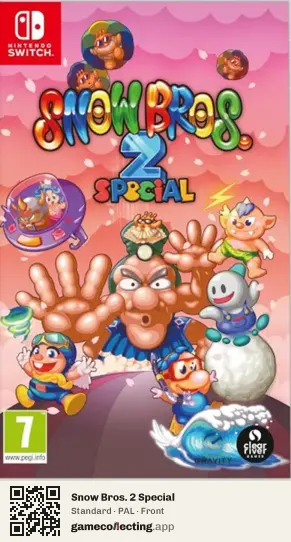 Snow Bros. 2 Special Nintendo Switch, PAL box front