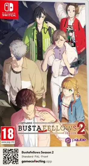 Bustafellows Season 2 Nintendo Switch, PAL box front