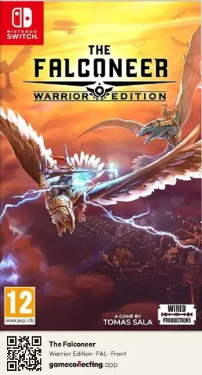 The Falconeer Nintendo Switch, PAL box front