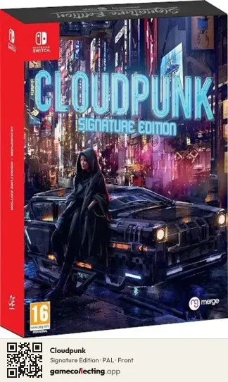 Cloudpunk Nintendo Switch, PAL box front