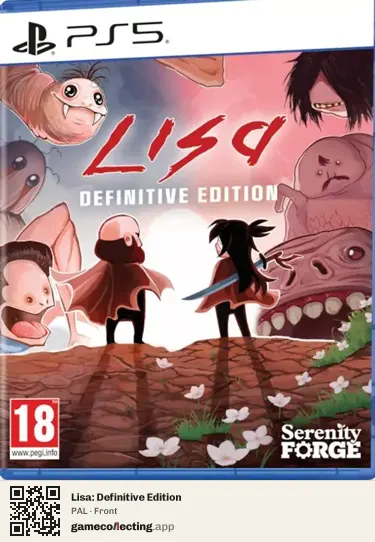 Lisa: Definitive Edition PlayStation 5, PAL box front