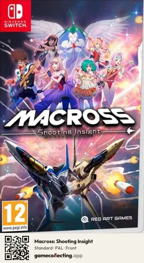 Macross: Shooting Insight Nintendo Switch, PAL box front