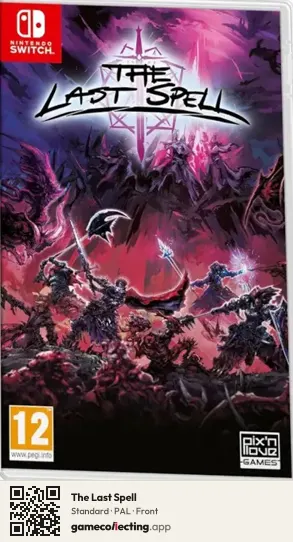 The Last Spell Nintendo Switch, PAL box front