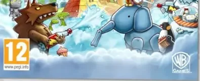 Scribblenauts Showdown, the PEGI square on its front
