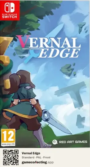 Vernal Edge Nintendo Switch, PAL box front