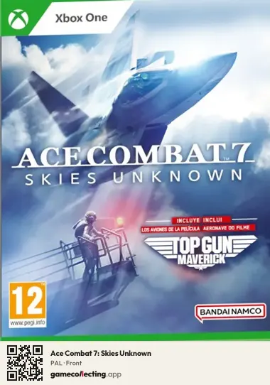 Ace Combat 7: Skies Unknown Xbox One, PAL box front