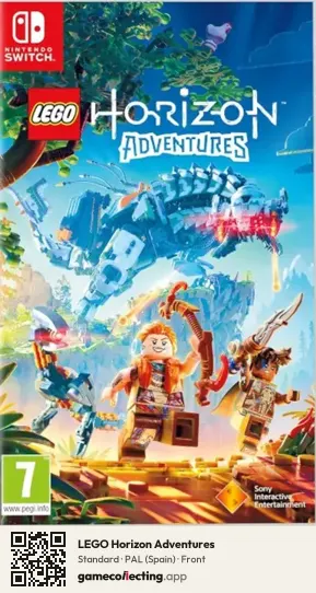 LEGO Horizon Adventures Nintendo Switch, Spain box front