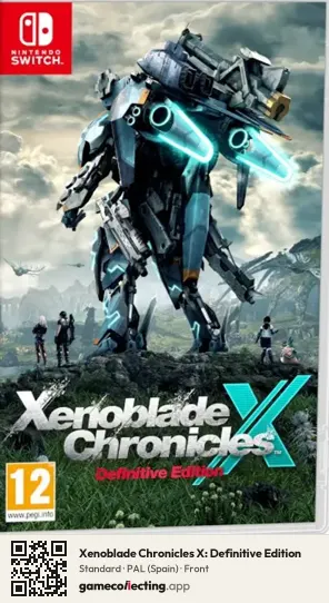 Xenoblade Chronicles X: Definitive Edition Nintendo Switch, Spain box front