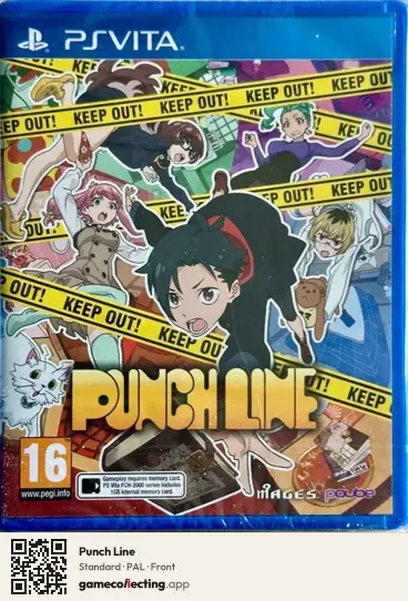 Punch Line PlayStation Vita, PAL box front