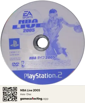 NBA Live 2005 PlayStation 2, Asia disc