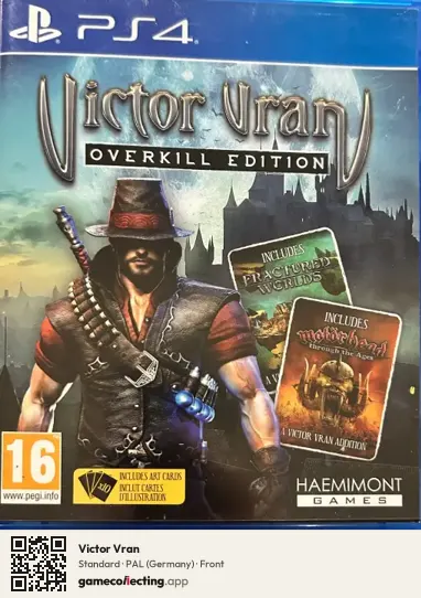 Victor Vran PlayStation 4, Germany box front