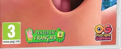 SpongeBob SquarePants: The Patrick Star Game, the PEGI square on its front