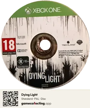 Dying Light Xbox One, PAL disc