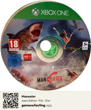 Maneater Xbox Series X, PAL disc