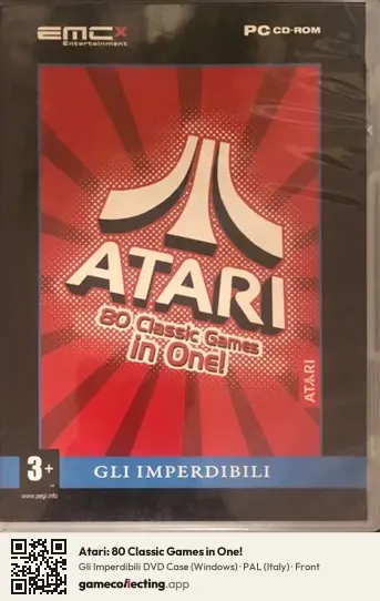 Atari: 80 Classic Games in One! Computer, Italy box front