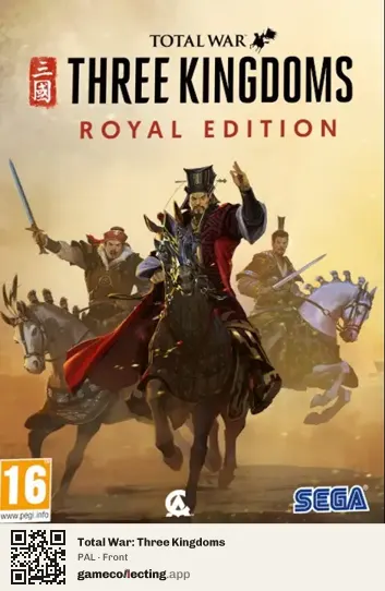 Total War: Three Kingdoms Computer, PAL box front