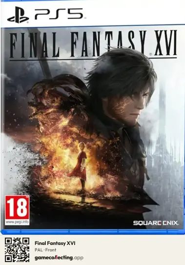 Final Fantasy XVI PlayStation 5, PAL box front