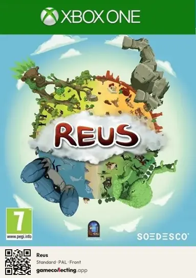 Reus Xbox One, PAL box front