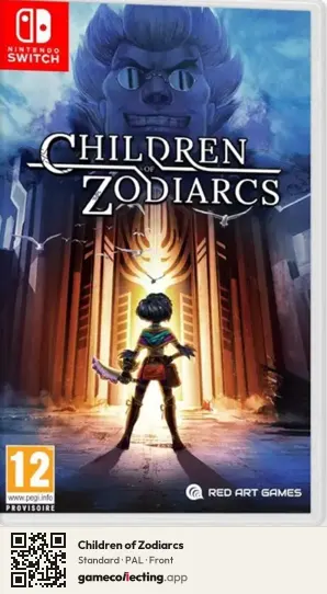 Children of Zodiarcs Nintendo Switch, PAL box front