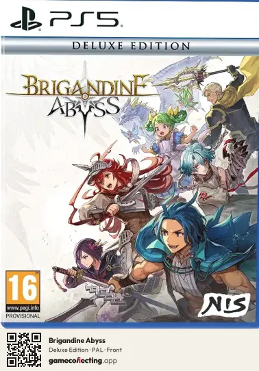 Brigandine Abyss PlayStation 5, PAL box front