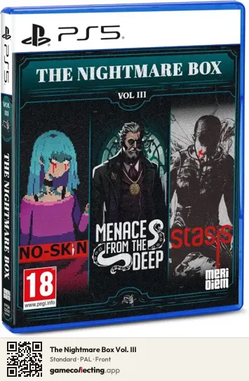The Nightmare Box Vol. III PlayStation 5, PAL box front