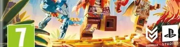 LEGO Horizon Adventures, the PEGI square on its front