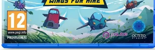 Sky Oceans: Wings for Hire, the PEGI square on its front