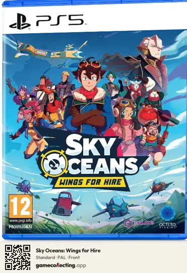 Sky Oceans: Wings for Hire PlayStation 5, PAL box front