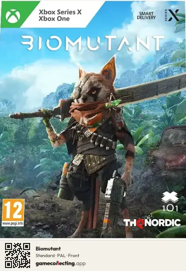 Biomutant Xbox Series X, PAL box front