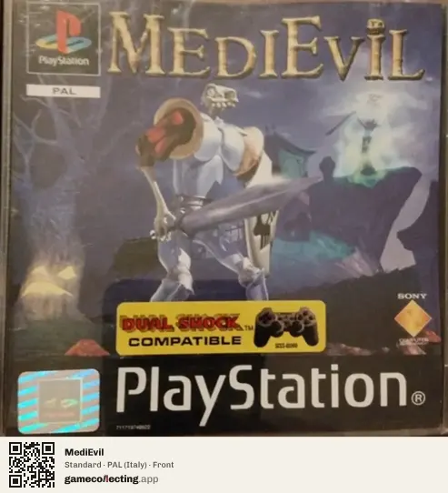 MediEvil PlayStation, Italy box front