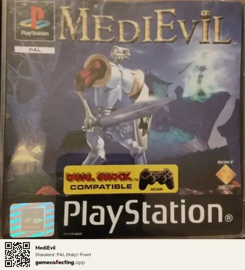 MediEvil PlayStation, Italy box front