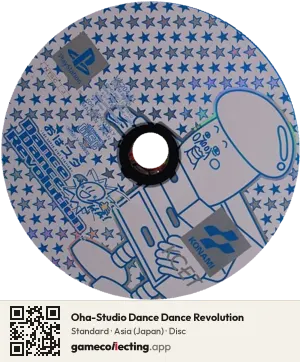 Oha-Studio Dance Dance Revolution PlayStation, Asia disc