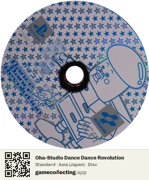 Oha-Studio Dance Dance Revolution PlayStation, Asia disc