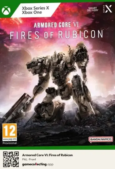 Armored Core VI: Fires of Rubicon Xbox One, PAL box front