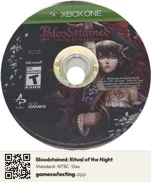 Bloodstained: Ritual of the Night Xbox One, NTSC disc