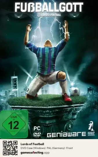 Lords of Football Computer, Germany box front